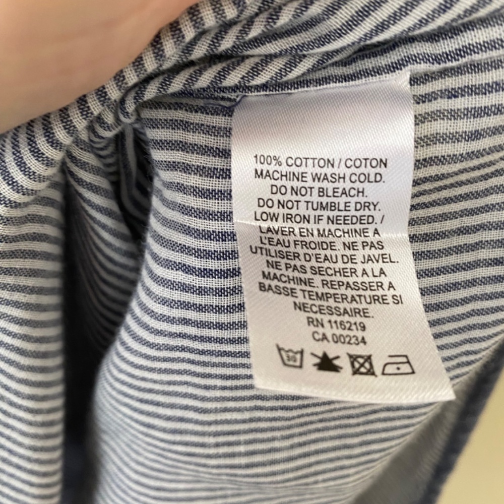 Steven Alan Men's 2 Layer Cotton Crew Neck Shirt Small - Picture 6 of 6